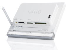 SONY VAIO デジタルフォトフレーム Canvas Online CP1 VAIO印の無線LAN搭載デジタルフォトフレーム――Canvas Online